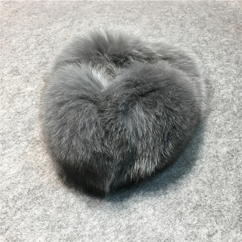 IANLAN Dual Use Luxury Womens Real Fox Fur Earmuffs Ladies Scarf Style Earmuffs Girls Winter Soft Fluffy Fur Ear Warmers IL00513