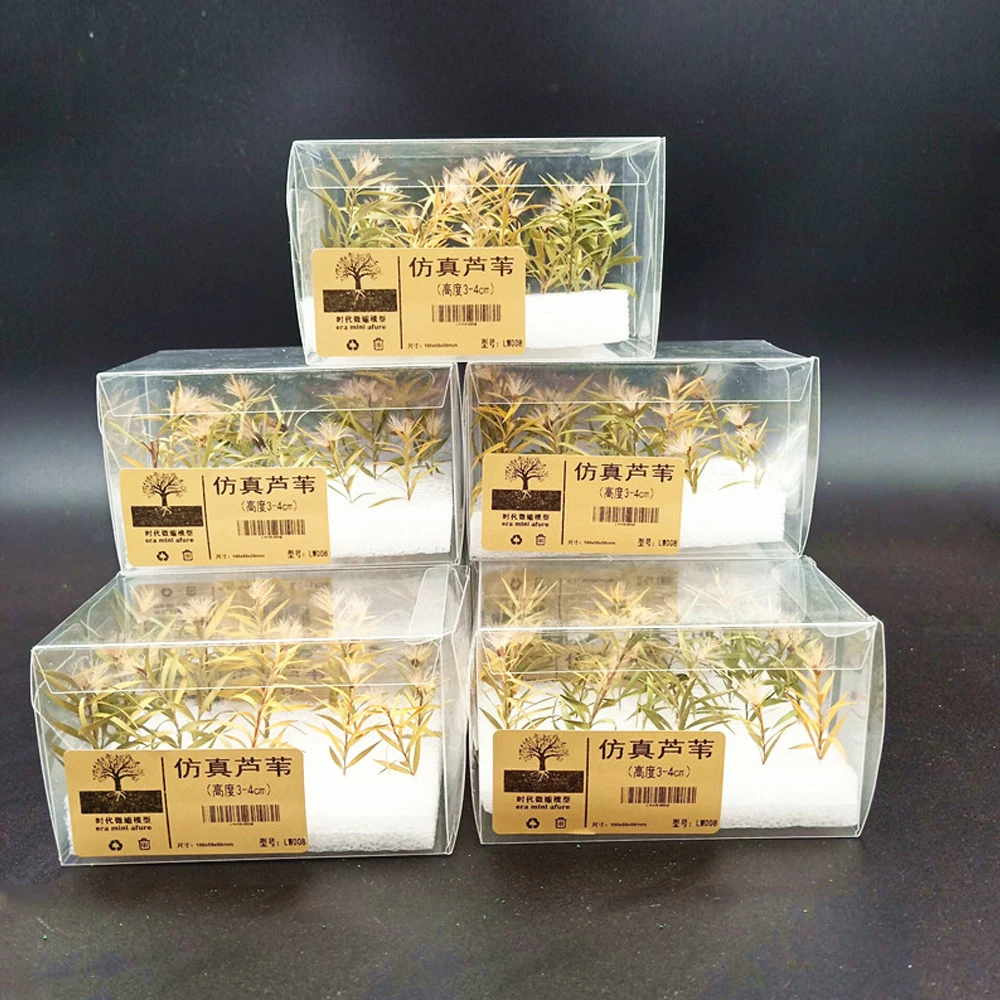 Diorama 1/35 Grass Cluster Reed Model Making Military Scene Landscape DIY Railway Train layout Sand Table Materials