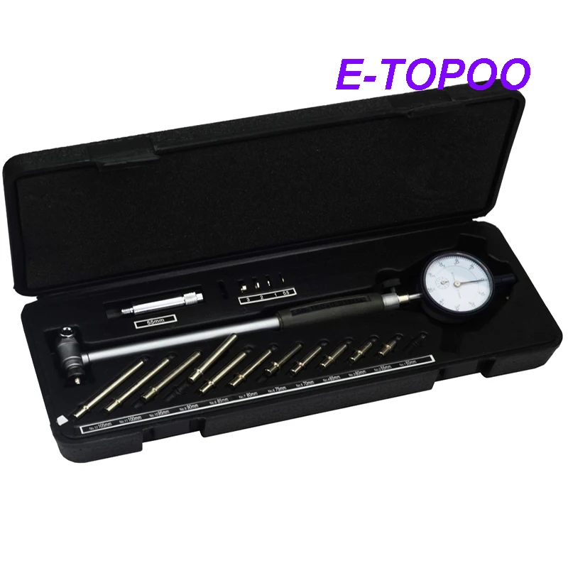 18-35mm 35-50mm 50-160mm/0.01mm Dial Bore Gauge Center Ring Dial Indicator Micrometer Gauges Measuring Tools