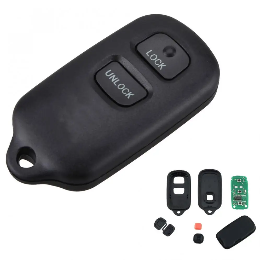 

315MHZ Black 3 Buttons Keyless Entry Car Remote Key Fob Replacement HYQ12BBX for Toyota FJ Cruiser Highlander RAV-4 Prius