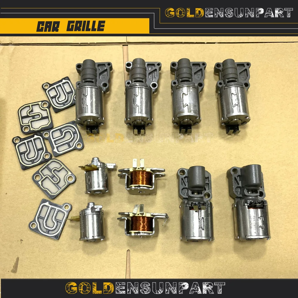 10/Set OEM 0B5 DL501 (OEM) 7-SPEED Transmission Control Valve Solenoids for AUDI A4 A5 A6 A7 Q5 Transmission Shift Solenoid