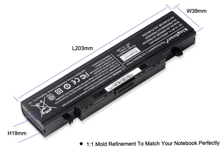 Kingsener AA-PB9NC6WノートパソコンのバッテリーRV509 RV511 RV513 NP355V4C NP350V5C NP350E5C NP300V5A NP350E7C NP355E7 NP355V5C