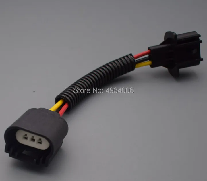 Worldgolden H13 Connector Ceramic&plastic type Male and Female H13 Socket Easy installation H13 bulb connecto