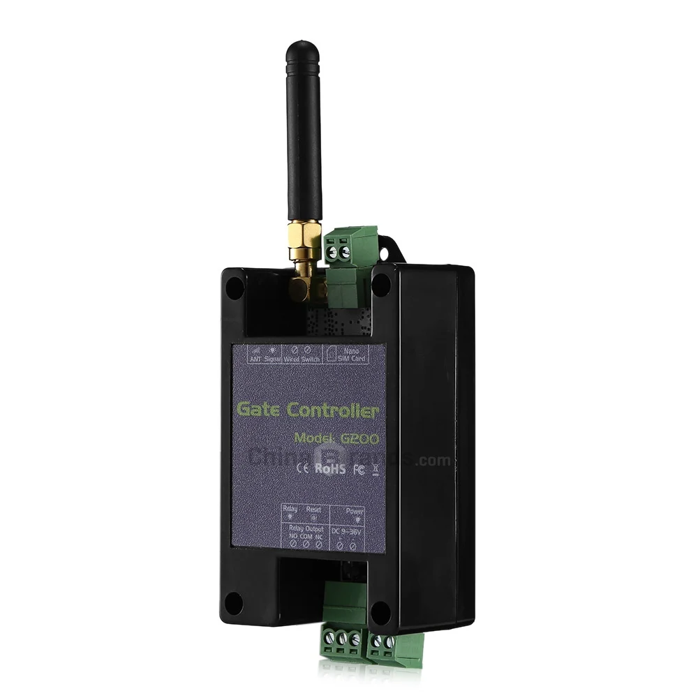 Imagem -02 - Gsm 3g Inteligente sem Fio Porta Abridor de Garagem com Controle de Acesso Remoto & Interruptor do Relé para a Bomba por Chamada de Telefone Livre Sms Comando G200