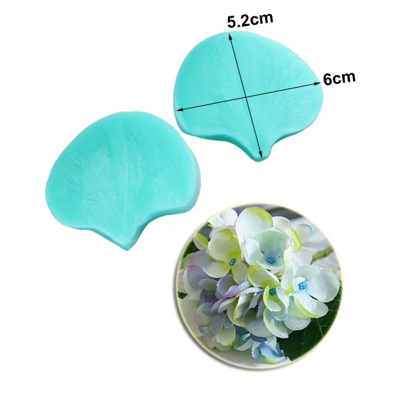 CS213 Surgar Sweet Pea Petals Veiner & Cutter Flower Petal Cutter Gum Paste Water Paper Clay Flower Mold Cake Decorating Tools