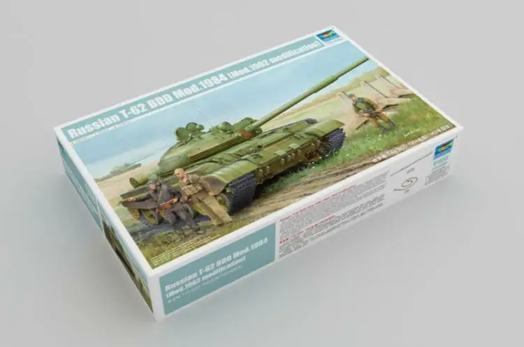 

Trumpeter 01553 1/35 Soviet T-62 BDD Mod.1984 (Mod 1962 Modification)