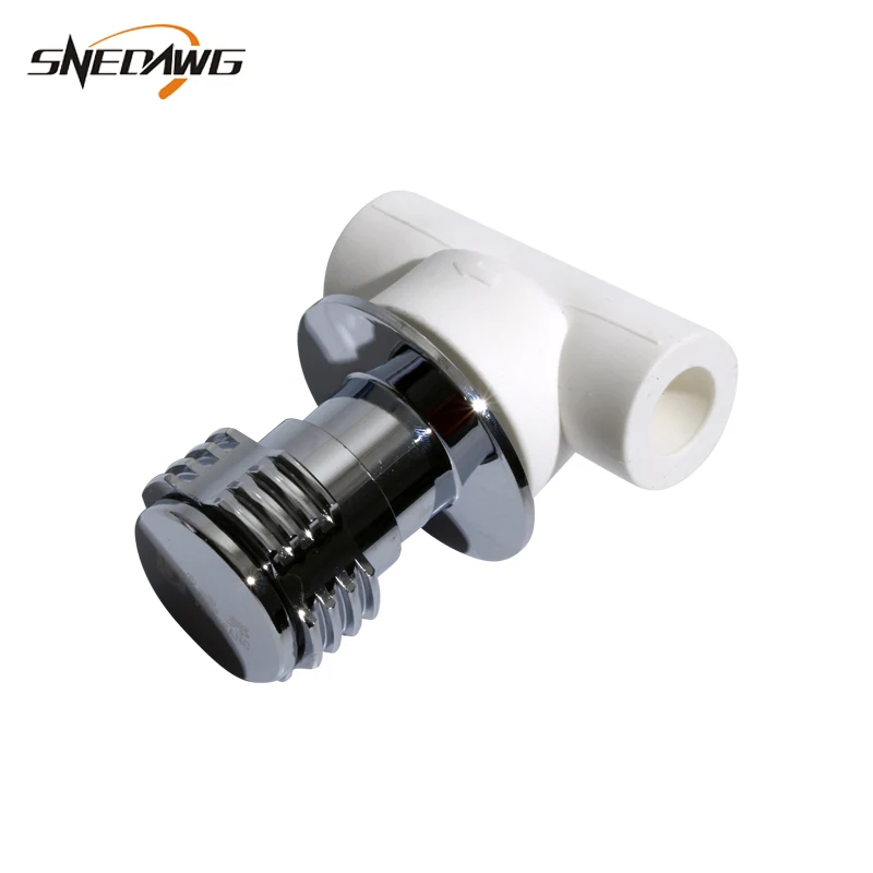 PPR Water Pipe Fitting with Valve 20/25mm Water Pipe Valve Joint 1/2'' 3/4'' Plastic Water Supply Pipe Joint Fitting Valve