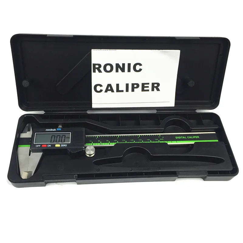Stainless Steel Electronic Digital Caliper 0-150mm 6inch Digitale Messschieber Paquimetro Digital Vernier Caliper Micrometer
