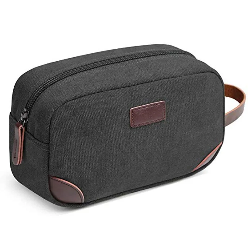 

Men Travel Toiletry Organizer Bag Canvas Shaving Dopp Kit Case Maleta De Maquiagem Vintage Make Up Women Cosmetic Neceser Makyaj