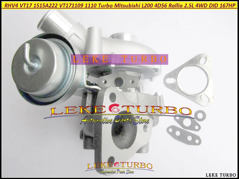 

Turbo VT17 1515 A222 1515A222 Turbocharger Turbine For Mitsubishi Pajero Sport L200 DC 06-14 Engine 4D56 DBH DIE 5VX 2.5L 123kw