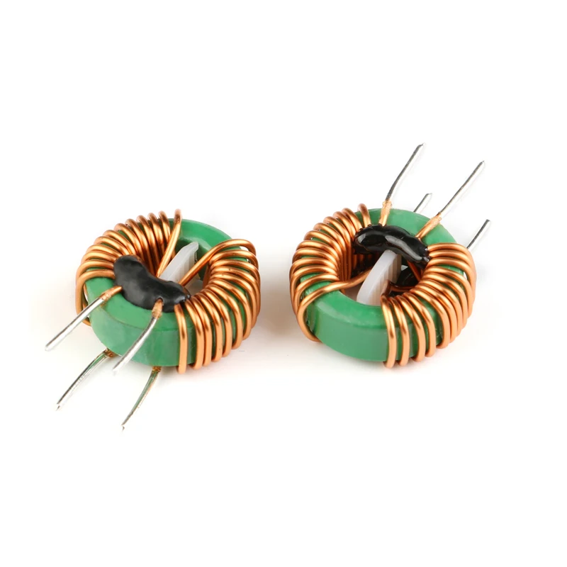 2pcs/22*14*8 2MH 1.0 Line Common mode Filter inductance Choke coil Annular common mode inductance 10A