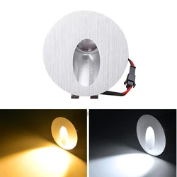 Led Sconce Lamps 85-265v 1w 3W Recessed Led Stair Light Wall Lights In Step / Aisle Lamps Embedded Concrete Walls Lighting