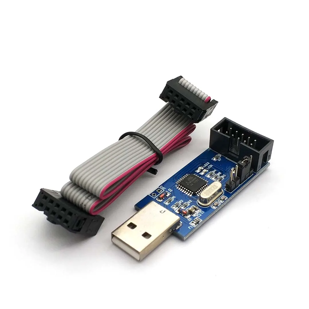 

USB ISP USBasp USBisp программатор для 51 ATMEL AVR поддержка загрузки Win 7 64 (случайный цвет)