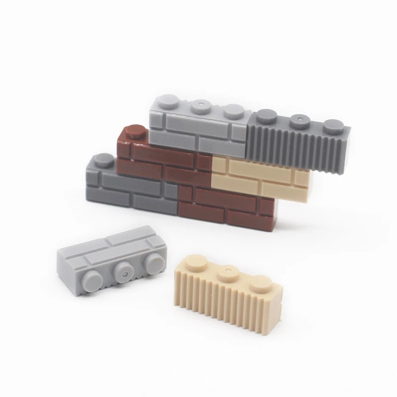 

city part 1x3 bricks Houses wall Building blocks compatible Learning Classic DIY MOC Educational toy set