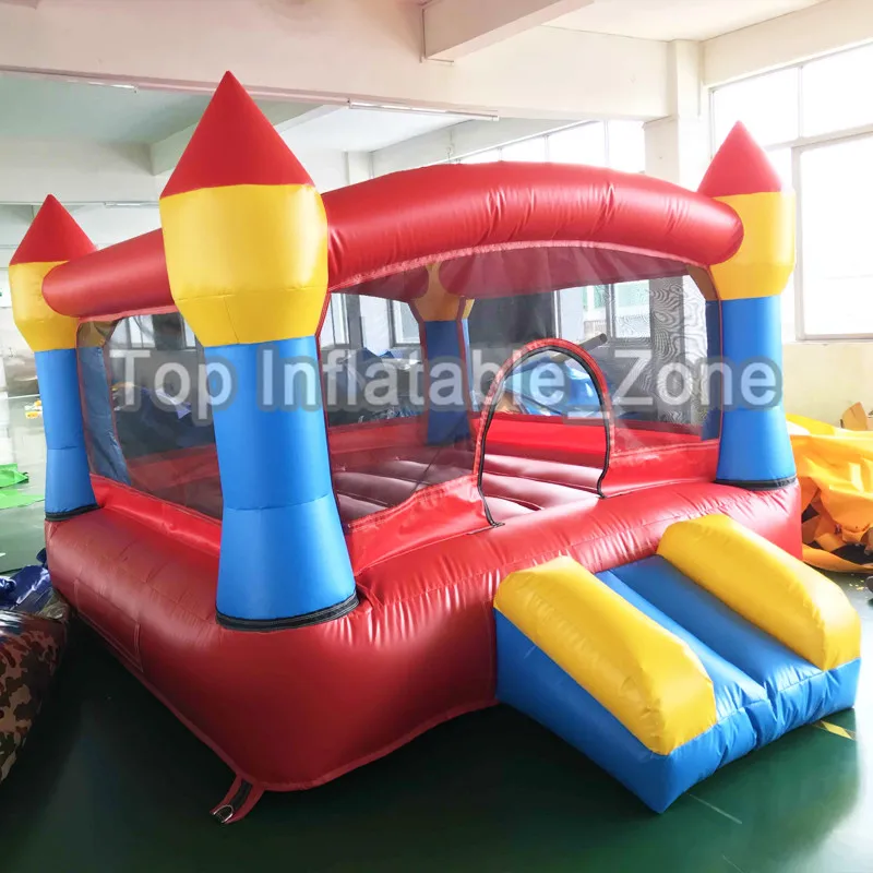 Free Shipping Mini Bouncer Castle 0.55mm PVC Tarpaulin Inflatable Jumping House Commercial Inflatable Bouncer House For Kids