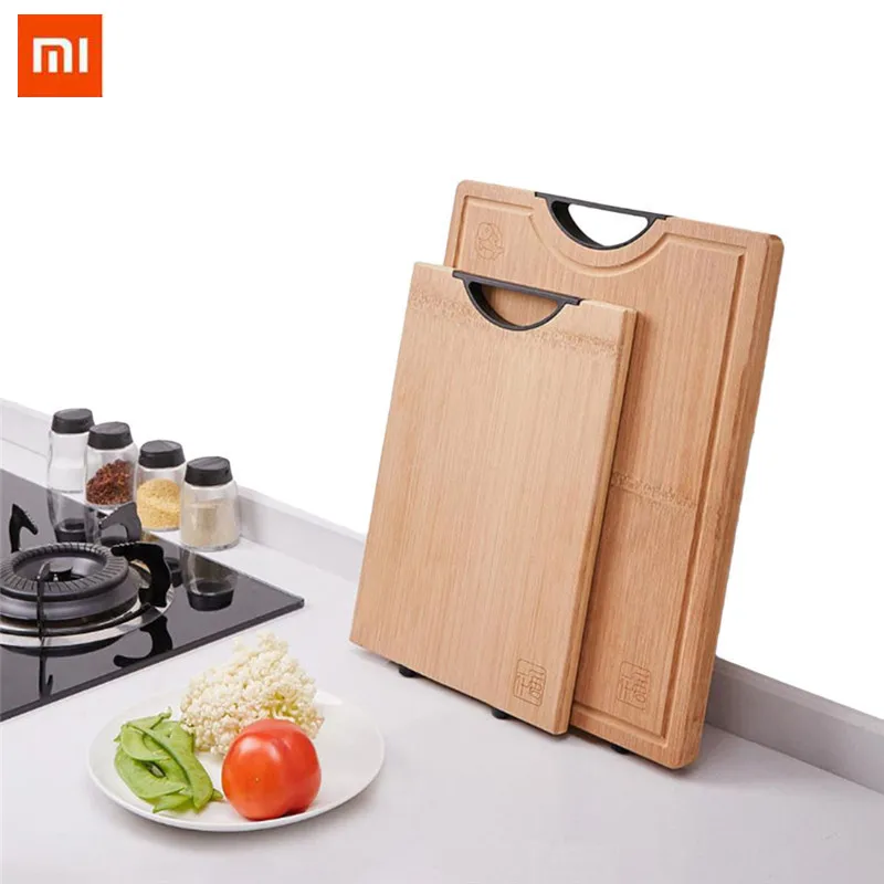 Xiaomi Yiwuyishi bamboo cutting board Kitchen Thick Cutting Board Vegetable Meat Tools Kitchen Accessories chopping board S,L