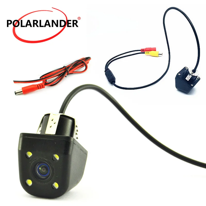 

CCD 4 LED night vision waterproof car Rear View Camera Parking Assistance 170 wide angle reverse camera