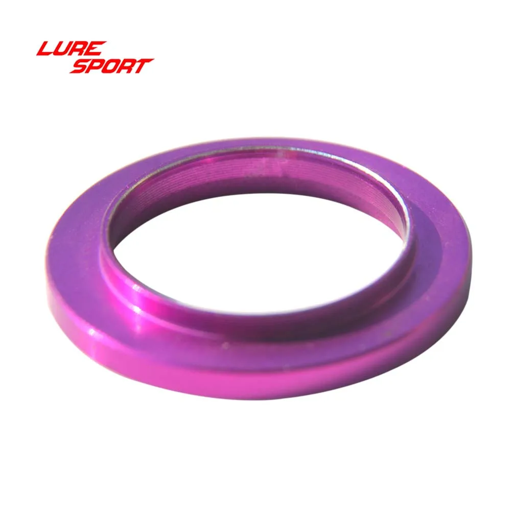 LURESPORT 10pcs SRRT3.5 Aluminum Ring Reel Seat Trim Ring wind Check step inside Rod Building Component Repair DIY Accessory