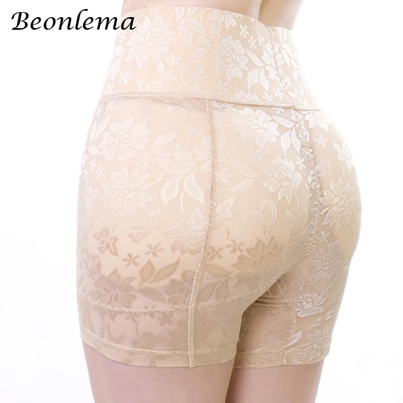 

Beonlema High Waist Hip Butt Enhancer Pads Butt Lifter Women Shapewear Mujer Tummy Modeling Panties Plus Size M-4XL Underwear