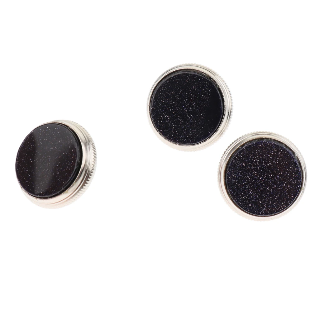 3 Pieces Trumpet Finger Buttons Trumpet Screw Musical Instrument Parts Trumpet Valve Finger Buttons