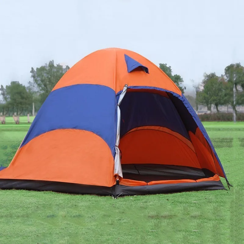 Imagem -02 - Pessoa Mongol Yurt Tenda Anti-uv Verão Praia Tenda Ultra Impermeável Dupla Camada Barraca ao ar Livre para Acampamento Caminhadas Pesca 35