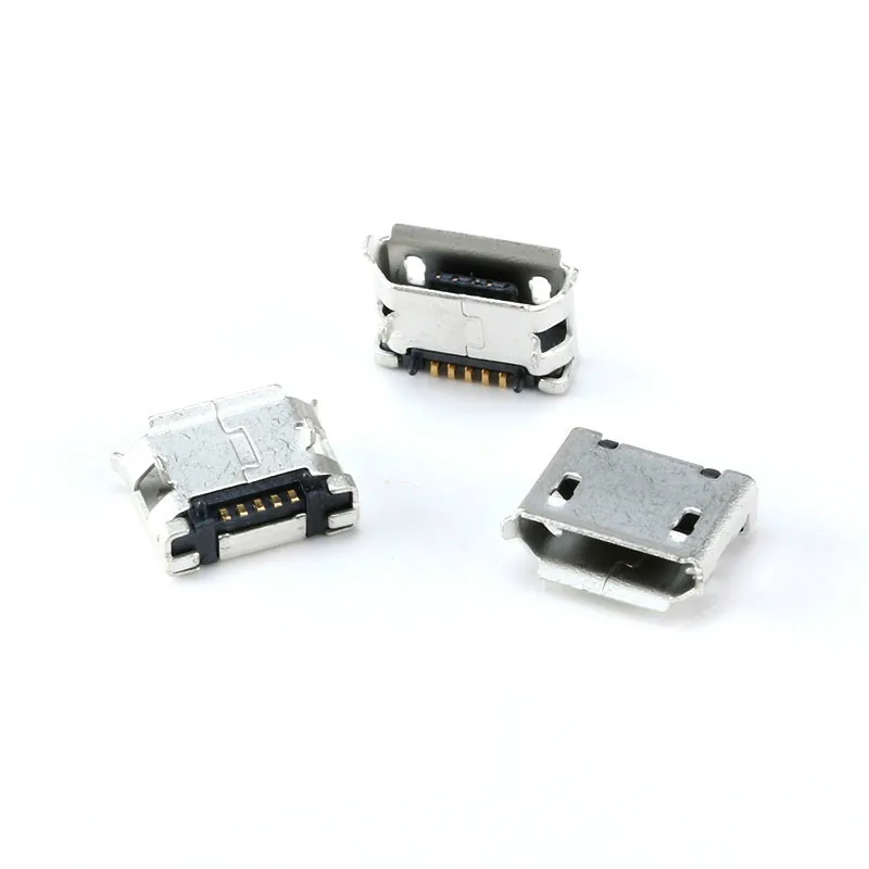 20pcs Micro USB MK5P 5pin Female Connector G19 Micro USB Charging Socket Straight
