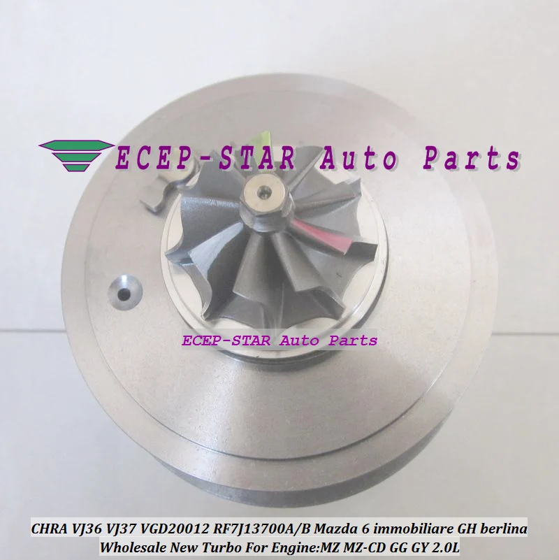 Турбокартридж (CHRA) RHV4 VJ36 VJ37 VHA20012 RF7K13700 RF7K.13.700 для Mazda 6 MZ CD 2.0CD RF7J.13.700D RF7J.13.700E RF7J GG GY