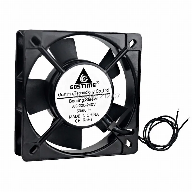 

1PCS 11025 AC 11CM 110 x 110 x 25MM 110*110*25MM Cooler Cooling 220V Fan