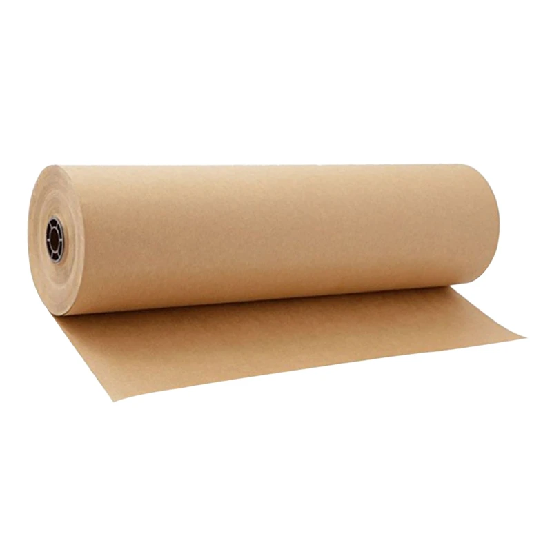 30 Meters Brown Kraft Wrapping Paper Roll For Wedding Birthday Party Gift Wrapping Parcel Packing Art Craft 30Cm