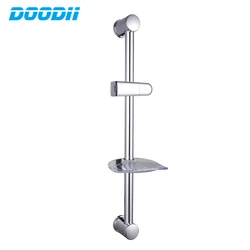 Stainless Steel Shower lifting bar extension pipe sliding bar shower lengthen tube bathroom accessories Storage Rack Holder