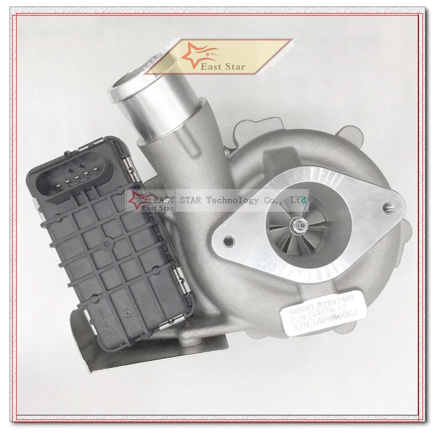 Electronic Actuator Turbo GTB1749V 787556 787556-0016 BK3Q-6K682-PC BK3Q6K682PC For Ford Transit 2.2L TDCI DuraTorq Euro 5 153HP