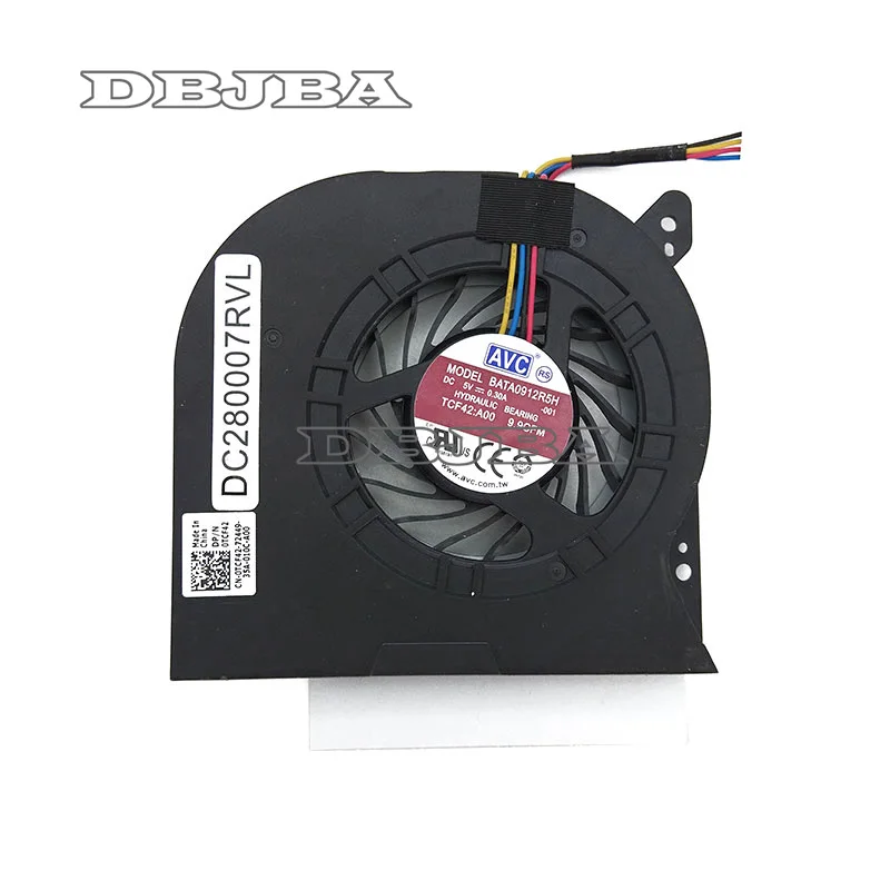 

CPU Fan For DELL Latitude E6510 Fan DFS601705MB0T F962 TCF42 CN-0TCF42 DC280007RVL laptop cooling fan