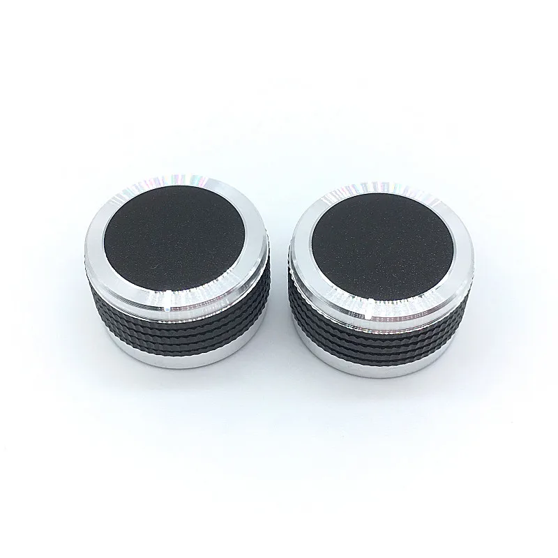 2pcs D Axis Plum Axis Car Volume Knob Power Aplifer Volume Knobs Potentimeter Switch Caps 23x13mm Plum Half Shaft