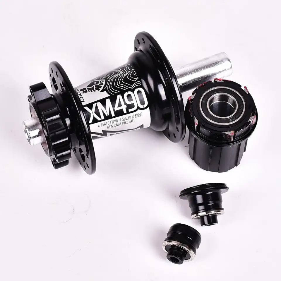 Koozer XM490 Hubs 4 Bearing MTB Mountain Bike Hub Front Rear QR or