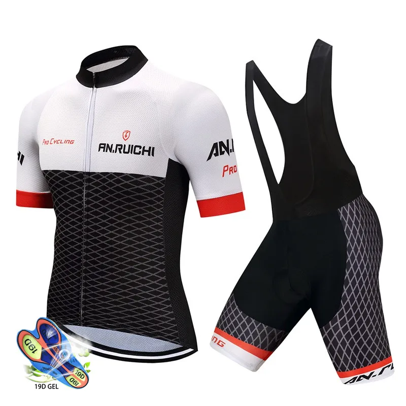 Summer Cycling Jersey Set Men\'s Short Sleeve Cycling Clothing Sportswear Outdoor Mtb Ropa Ciclismo Bike Wear