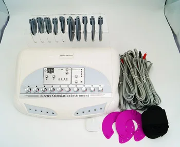 AURO New Russian Waves Microcurrent EMS Electric Muscle Stimulator Body Massager Weight Loss Electro Myostimulation Machine Spa