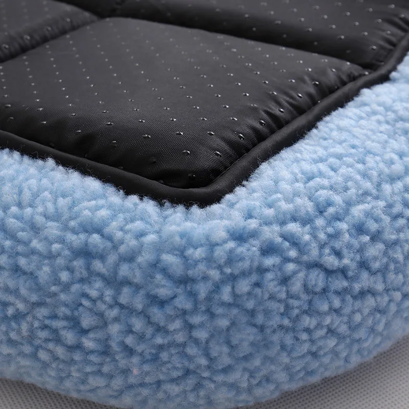 Benepaw Soft Warm Mat Dog 5 Colors Durable Lamb Wool Sleeping Dog Pet Mat Hot Sale Puppy Bed Pink/Beige/Blue/Gray/Brown