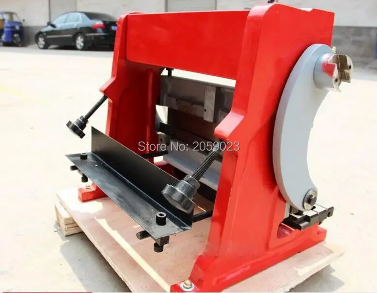 Manual Sheet / Plate Rolling Machine Board Shearing Machine Iron Aluminum Plate Bending Machine Three-in-one Tools HSBR-305