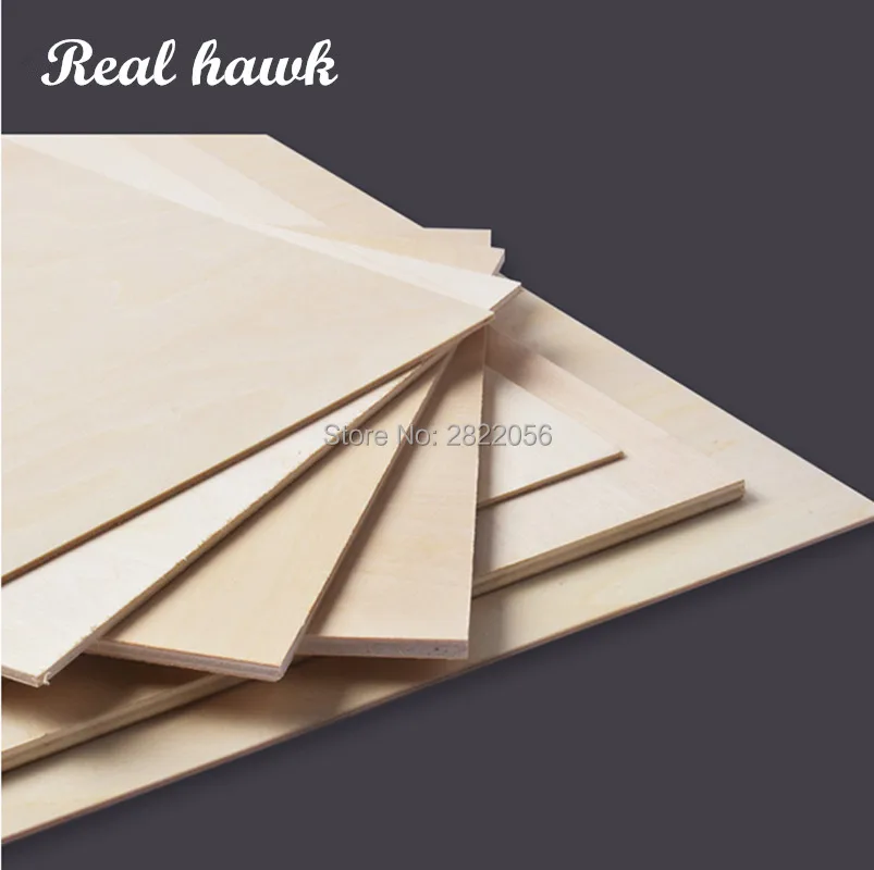 A3 size 420x297mmx0.5/1/1.5/2/3mm super quality Aviation model layer board Birch plywood plank DIY wood model materials