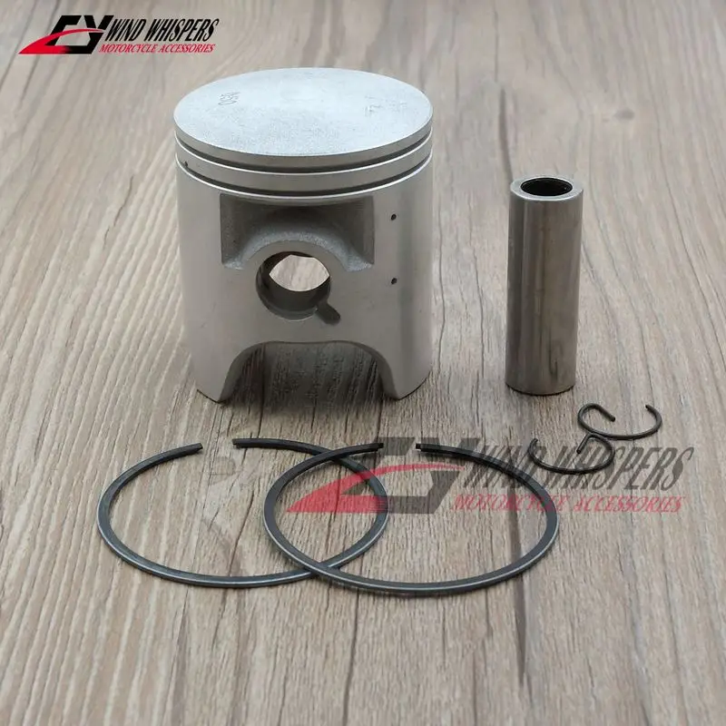 Motorcycle STD 56.4mm Piston Rings Kit Pin 16mm For Yamaha TZR125 1987-1992 DT125R 1988-1999 R1-Z 1991-1992