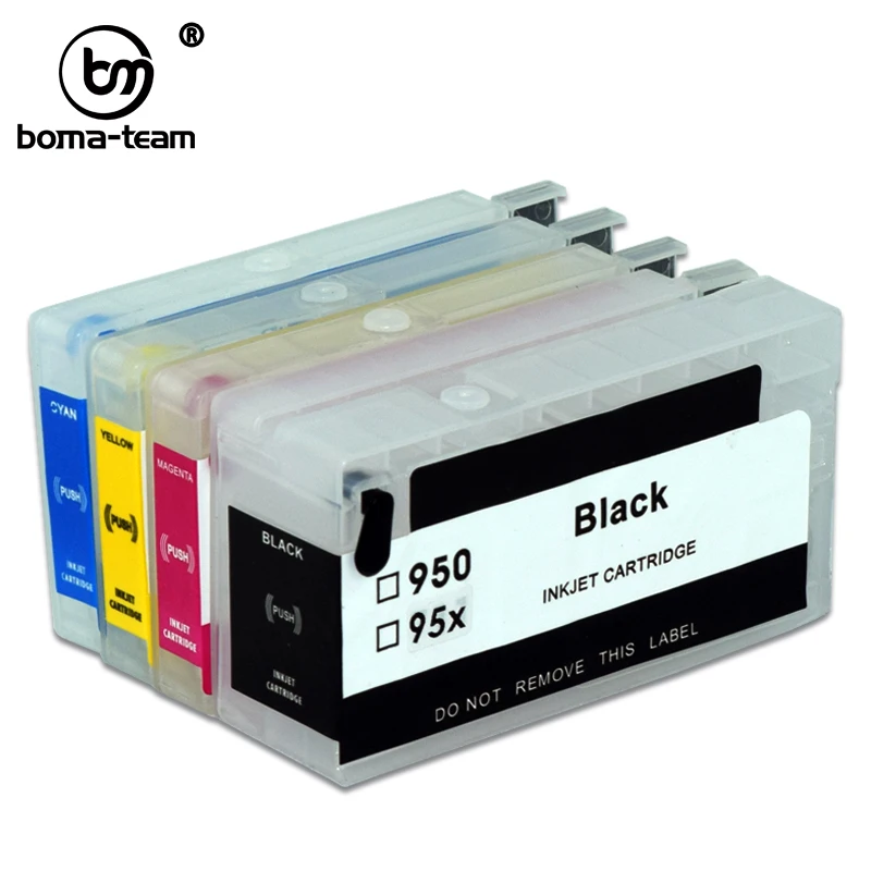 Customized For HP 952 953 954 955 95U XL Refillable Ink Cartridge With ARC Chip For HP OfficeJet Pro 7740 8210 8710 8720 8730