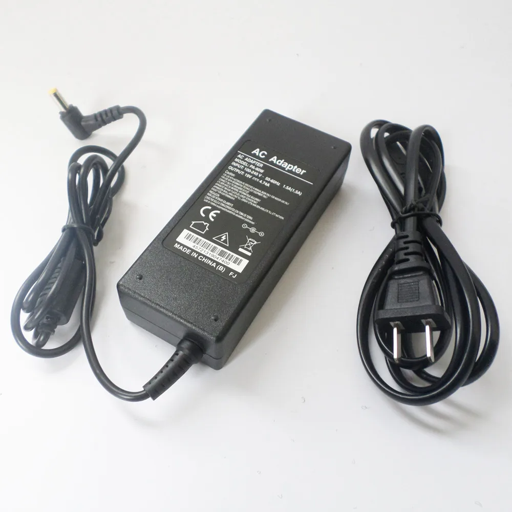 

19V 4.74A 90w AC Adapter Power Charger Plug for Acer TravelMate 2490 4200 4670 ADP-90SB BB PA-1900-04 PA-1900-24 PA-1900-34 NEW