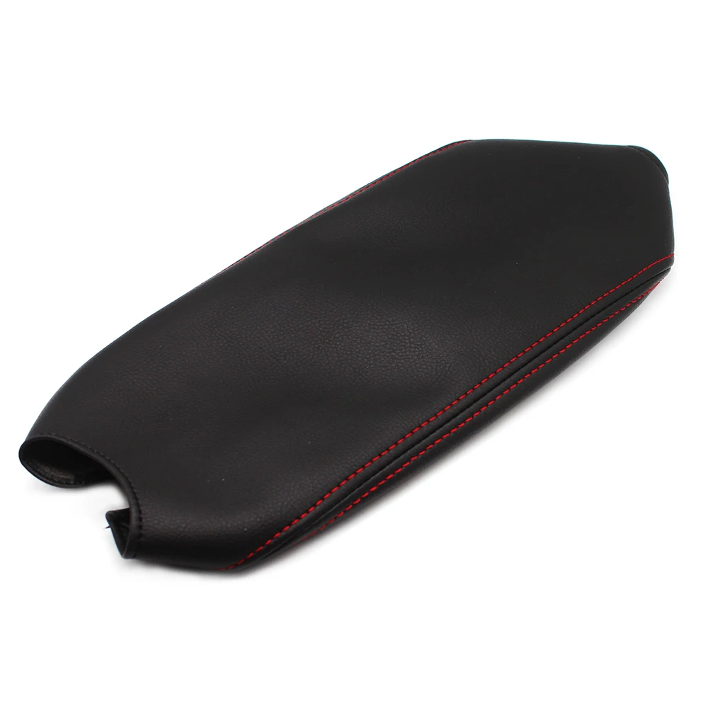 Soft Leather Armrest Cover For Honda Civic 9th Sedan 2012 2013 2014 2015 Car Door Panel / Center Armrest Box Skin Cover Trim