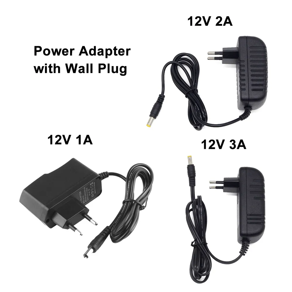 Zasilacz 12V 1A 2A 3A 4A 5A 6A 8A 10A 15A Zasilacz 12 V AC 110 V 220 V do DC 12 V Sterownik LED Transformator do taśmy LED