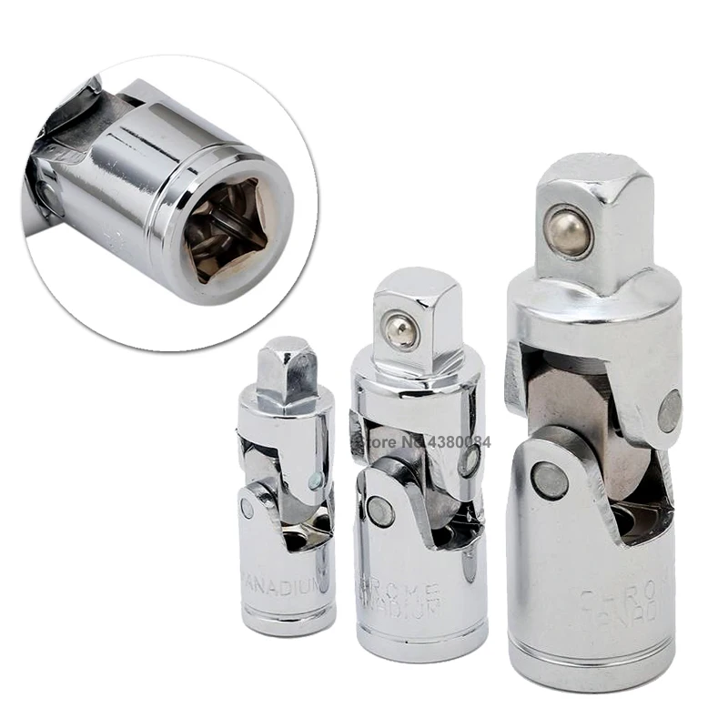 Wielofunkcyjny uniwersalny klucz nasadowy rękaw 1/4 "3/8" 1/2 "przystawka kątowa Bar adapter gniazda do kluczy grzechotkowych narzędzia