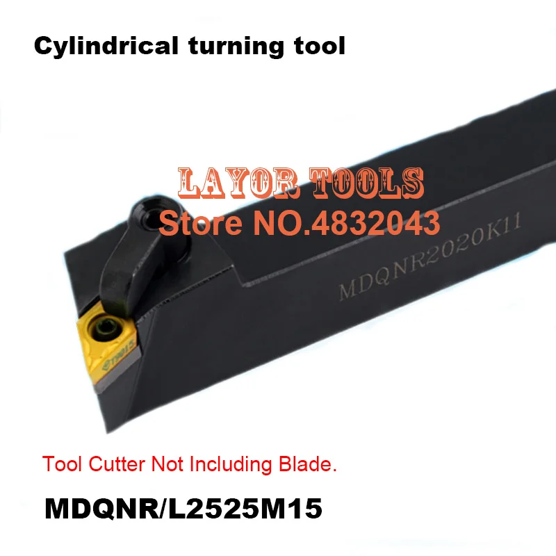 MDQNR2525M15-أدوات قطع المخرطة المعدنية ، أدوات تحول CNC ، 25*25*150 مللي متر ، نوع MDQNR/L