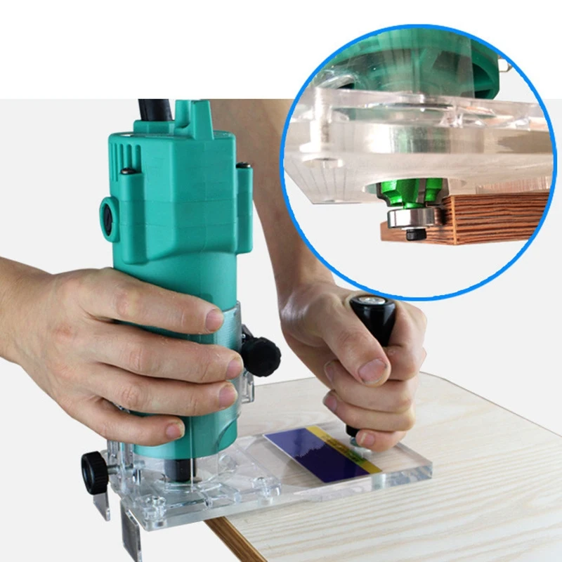 New Trimmer Base Balance Board Woodworking Edge Cutter For Electric Trimmer Machine Power Tools Accessories