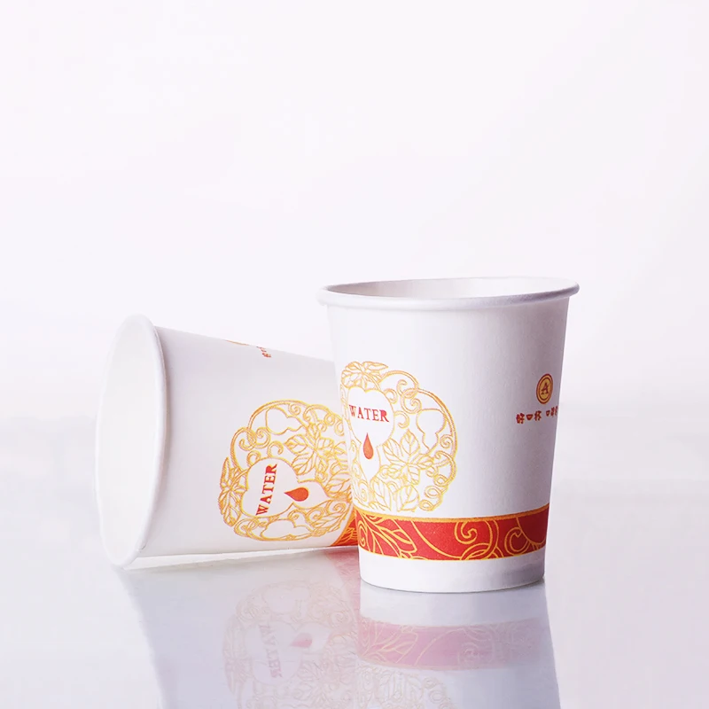 

50pcs 220ml paper cup,Disposable table cup,Thickened business paper cup,For party,hospitality and outdoor