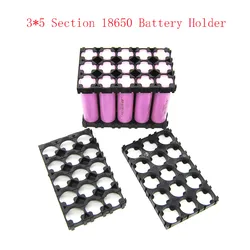 1Pcs 3*5 Cell 18650 Battery Bracket Spacer Radiating Shell 18650 Plastic Bracket 18650 Battery Holder