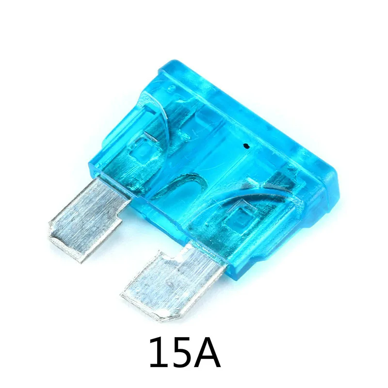 10pcs Medium Standard Blade Fuse Insert ZINC Pins 1A 2A 3A 5A 7.5A 10A 15A 20A 30A 40A 50A Refitted For Auto Car Truck